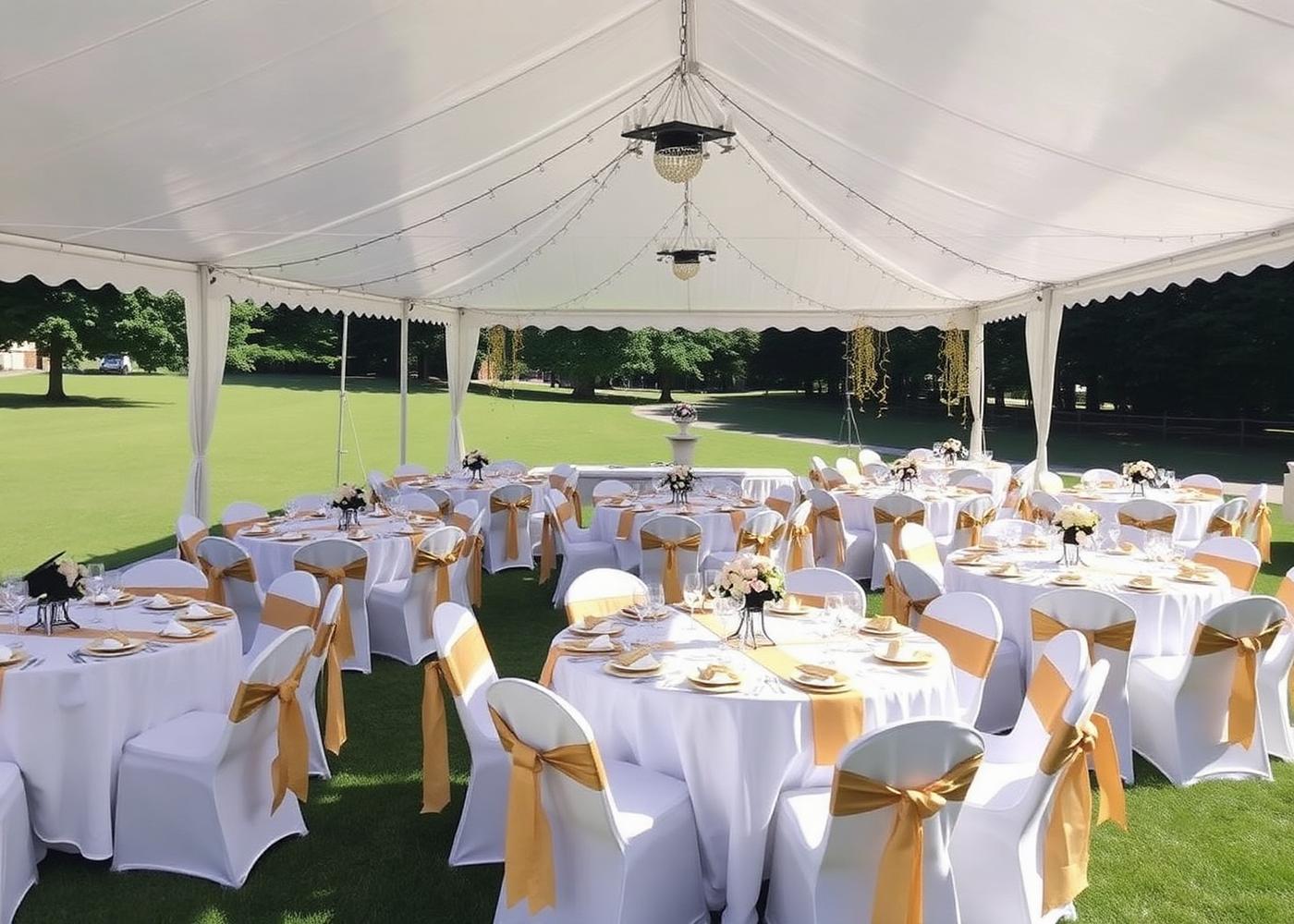 Graduation garden party